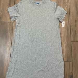 Old Navy Heather Gray Casual Dress